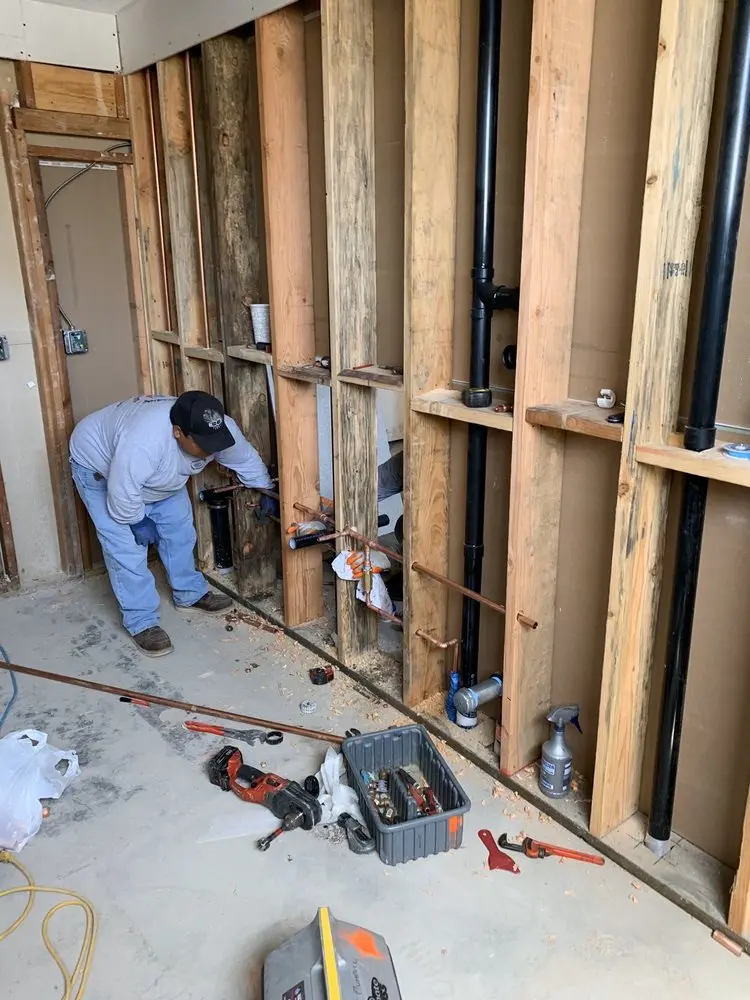 Commercial rough-in plumbing for Gas Line Repair in Oley Furnace